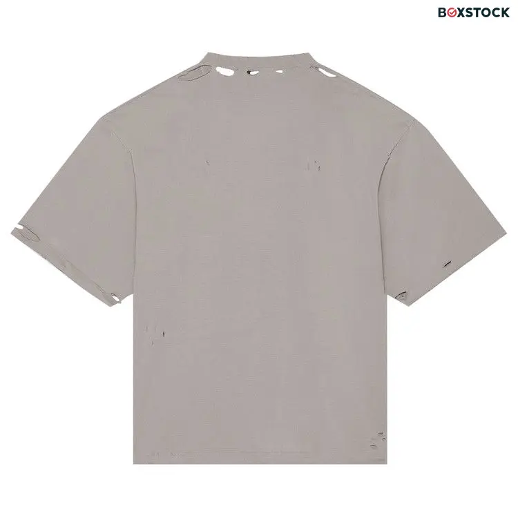 Balenciaga Blurry Wide Fit T-Shirt 'Steel Grey/Black' Fall/Winter 2021