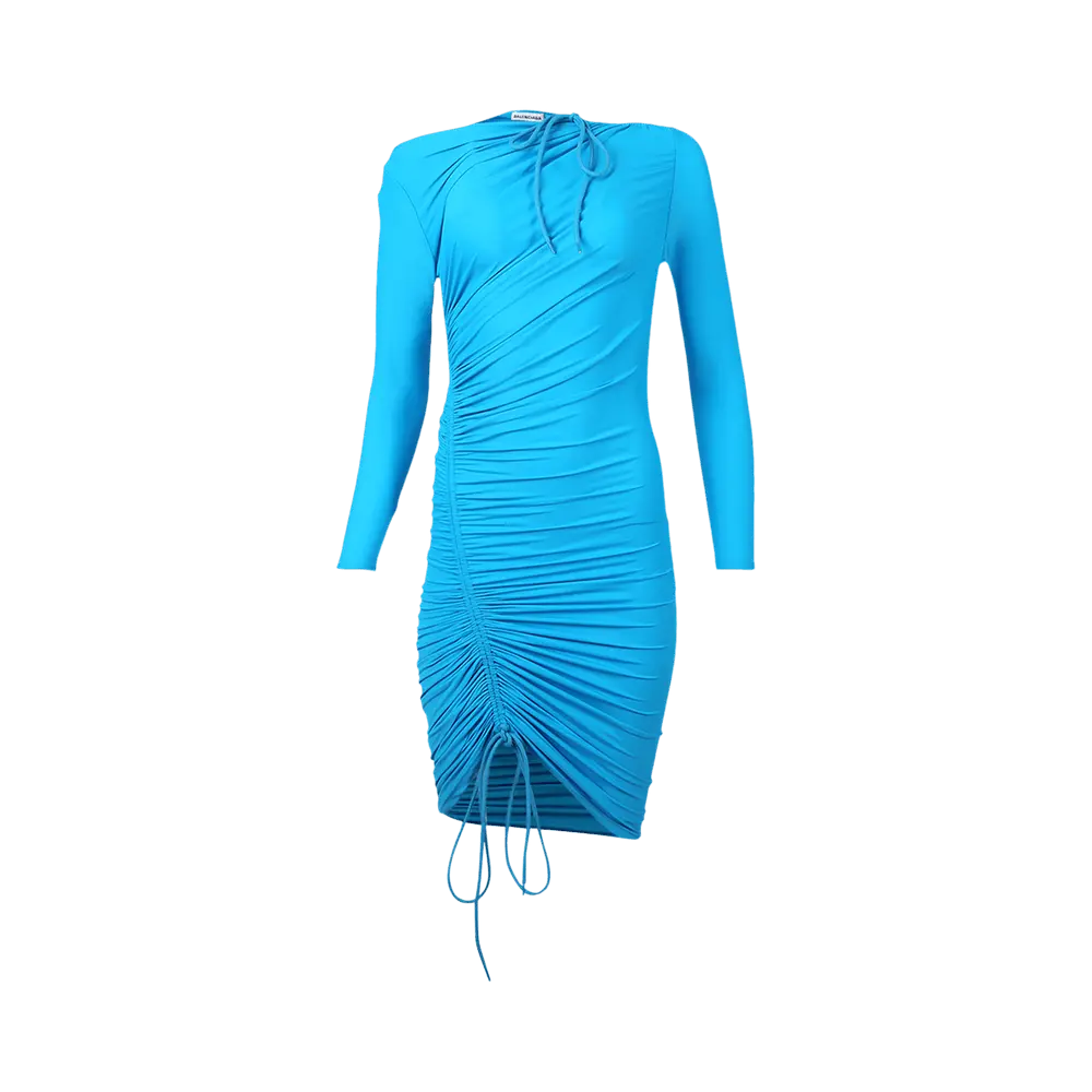 Balenciaga Dress 'Cyan' Blue Fall/Winter 2022