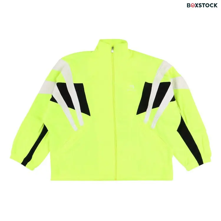 Balenciaga Sporty B Cosy Track Jacket 'Yellow' Fall/Winter 2021