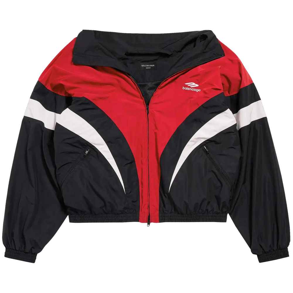 Balenciaga Tracksuit Jacket 'Black' Spring/Summer 2024