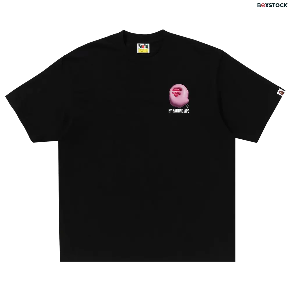 BAPE 3D Art Ape Head Relaxed Fit Tee 'Black'
