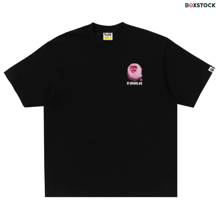 BAPE 3D Art Ape Head Relaxed Fit Tee 'Black'