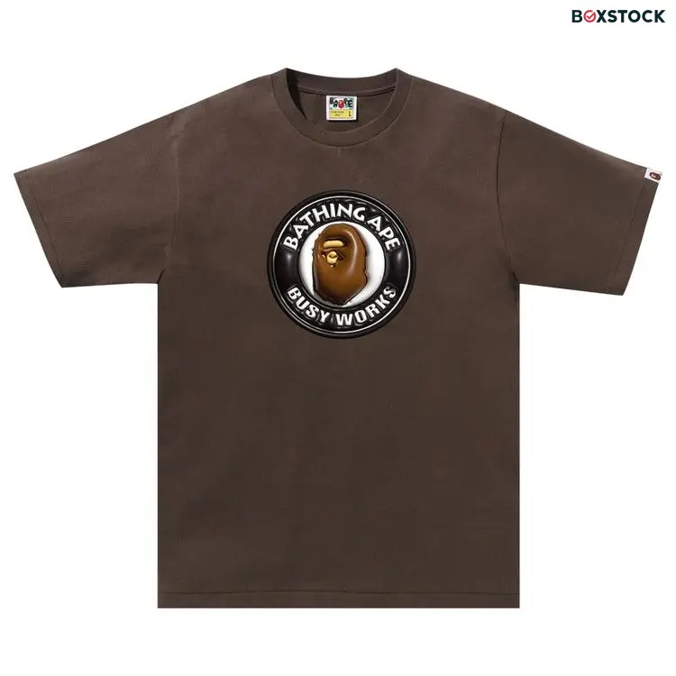 BAPE 3D Busy Works Tee 'Brown' Spring/Summer 2024