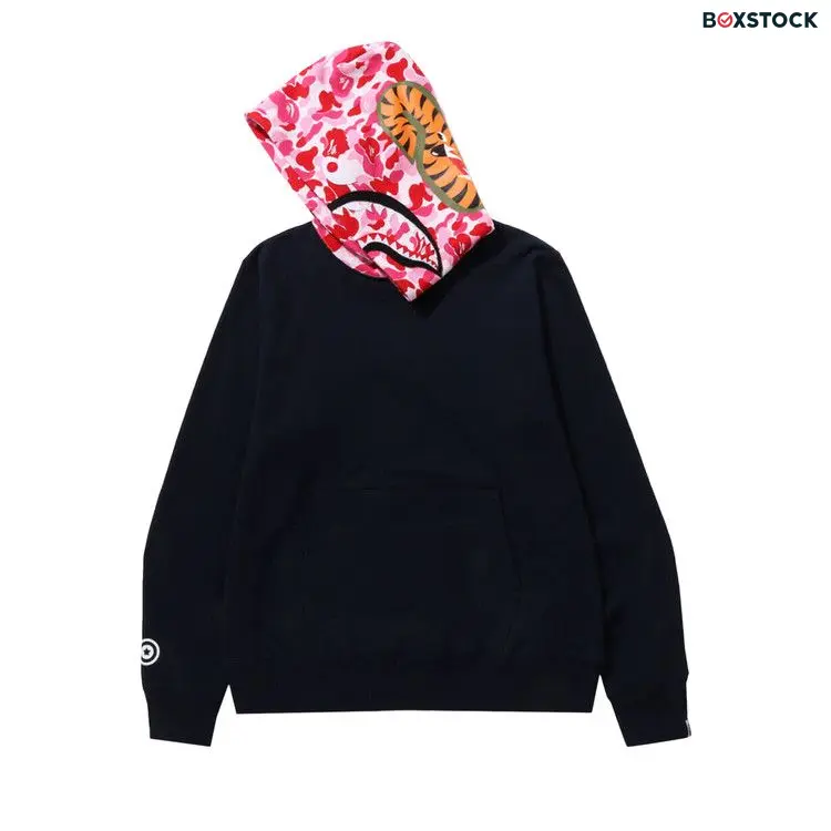 BAPE ABC Camo Shark Pullover Hoodie 'Navy' Blue