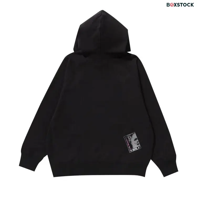 BAPE By Bathing Ape Pullover Hoodie 'Black' Fall/Winter 2023