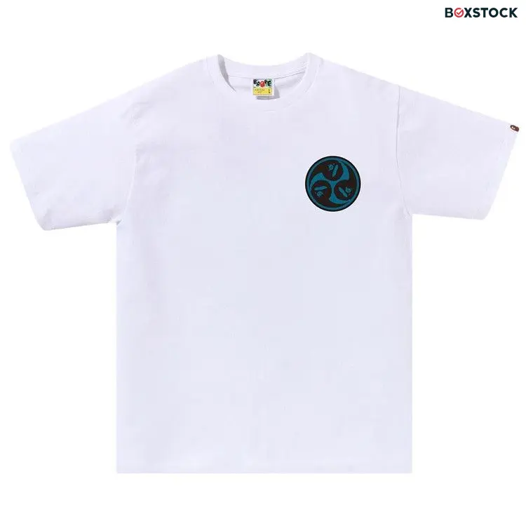 BAPE Japan Culture Mitsudomoe Tee 'White' Fall/Winter 2023