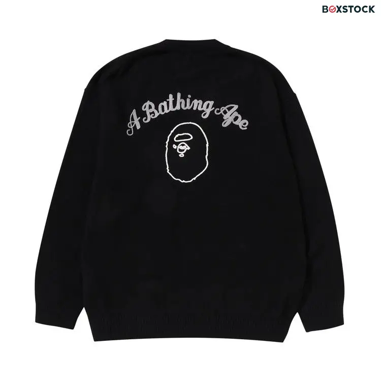 BAPE Knit Cardigan 'Black' Spring/Summer 2023