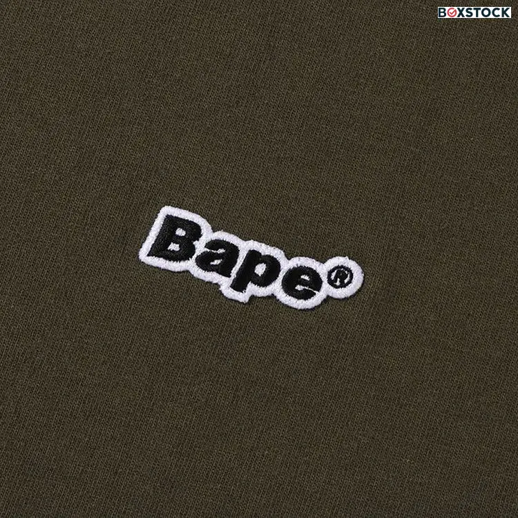 BAPE One Point Relaxed Fit Tee 'Olive Drab' Green Spring/Summer 2023