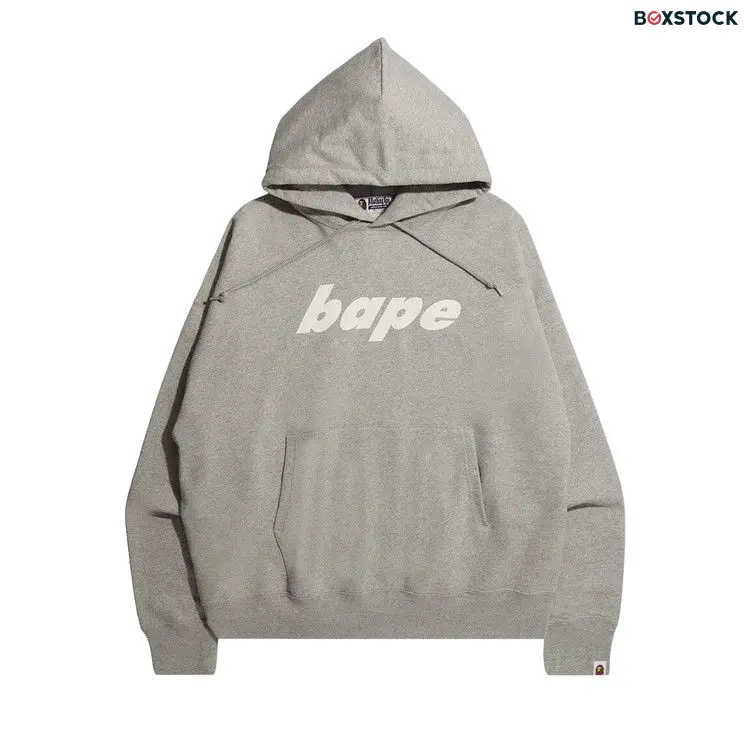 BAPE Sta Camo WGM Ape Head Loose Fit Pullover Hoodie 'Grey' Fall/Winter 2021
