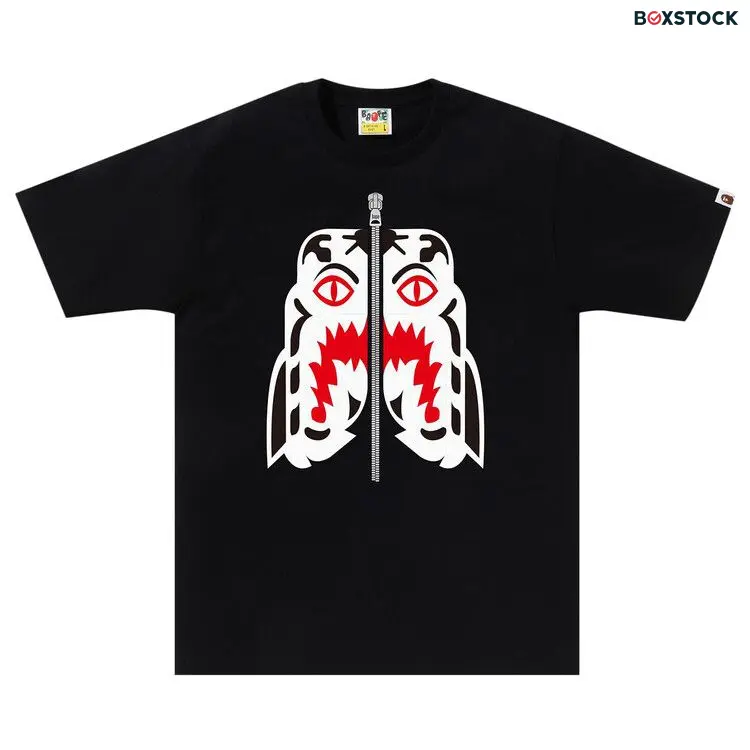 BAPE White Tiger Tee 'Black'