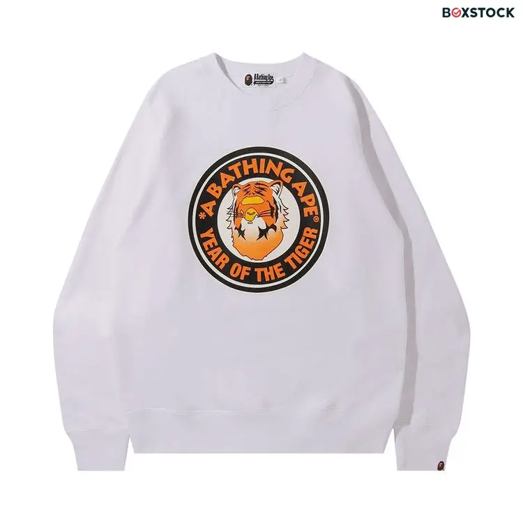 BAPE Year Of The Tiger Crewneck 'White'