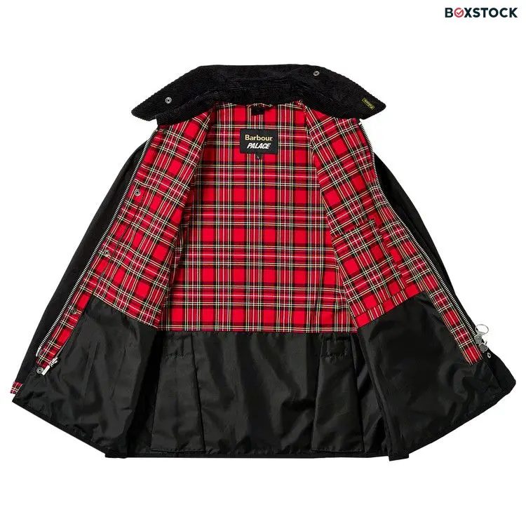Barbour x Palace Bedale Wax Jacket 'Black' Fall/Winter 2023