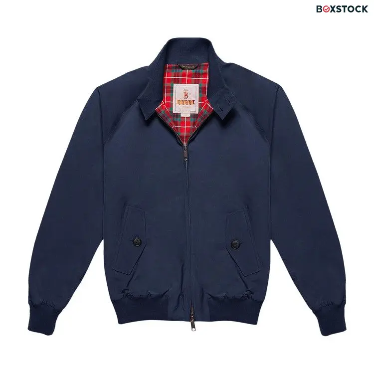 Baracuta G9 Harrington Jacket 'Navy' Blue Fall/Winter 2022