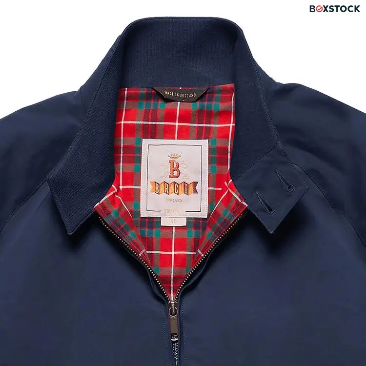 Baracuta G9 Harrington Jacket 'Navy' Blue Fall/Winter 2022
