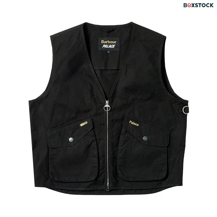 Barbour x Palace Fly Fishin Vest 'Black' Fall/Winter 2023