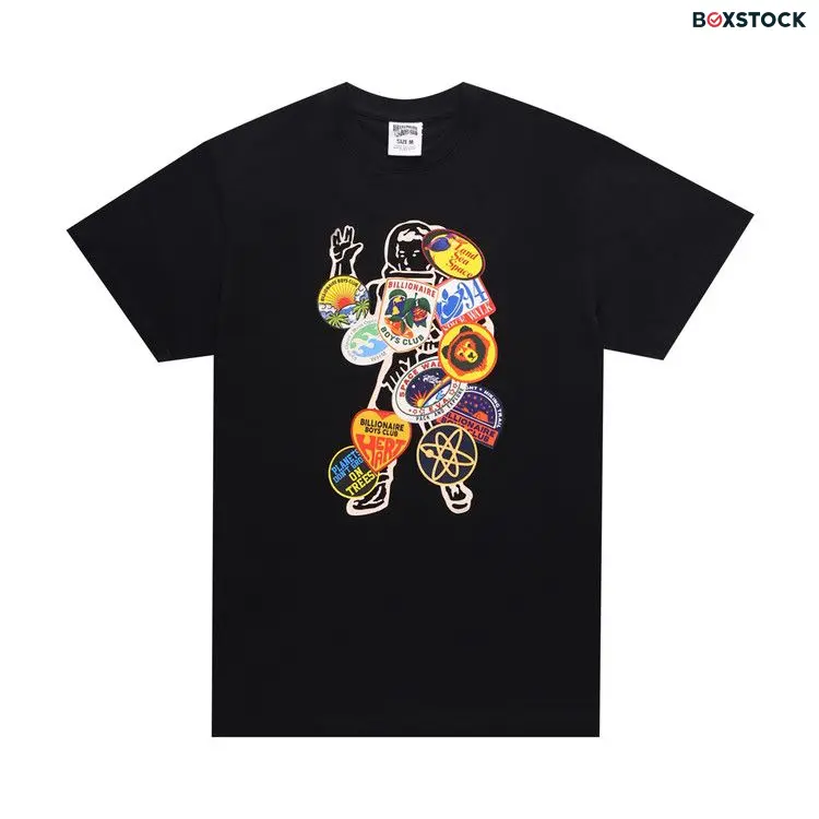 Billionaire Boys Club BB Land Sea Space Short-Sleeve Tee 'Black' Fall/Winter 2022