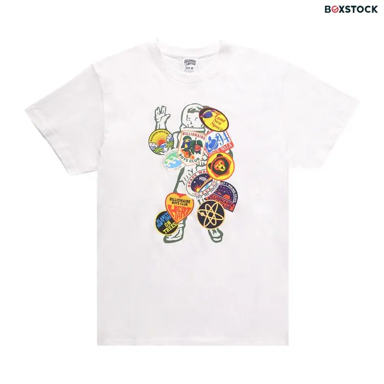 Billionaire Boys Club BB Land Sea Space Short-Sleeve Tee 'White' Fall/Winter 2022