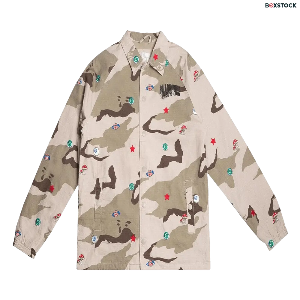 Billionaire Boys Club Camo Breaks Jacket 'Camo/Smoke' Green Fall/Winter 2021