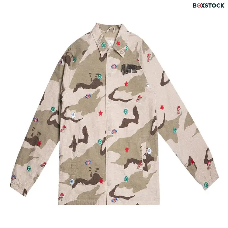 Billionaire Boys Club Camo Breaks Jacket 'Camo/Smoke' Green Fall/Winter 2021