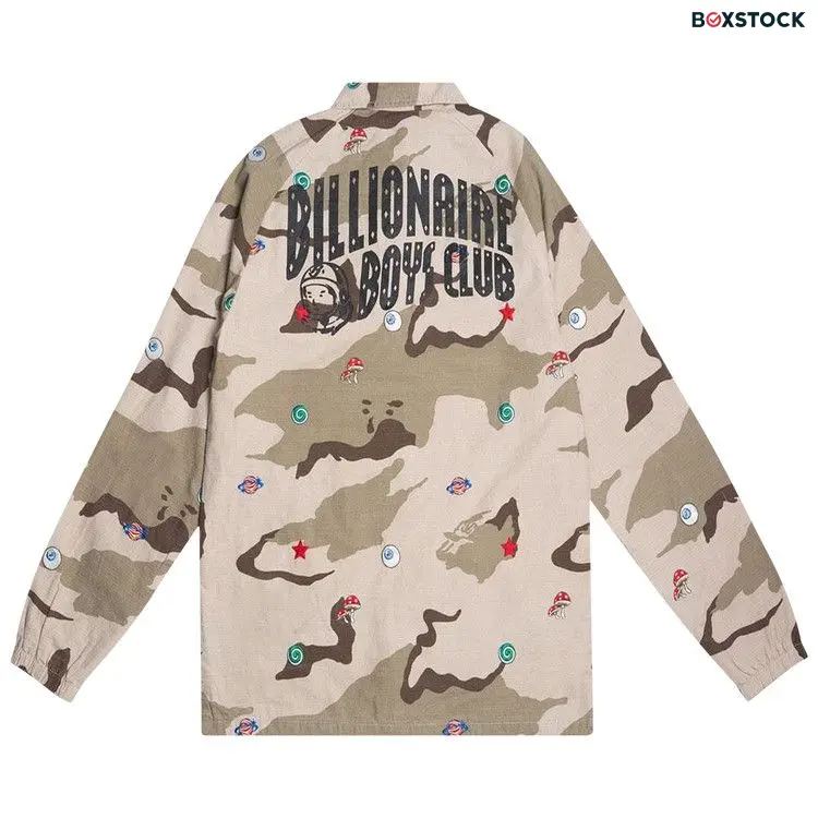 Billionaire Boys Club Camo Breaks Jacket 'Camo/Smoke' Green Fall/Winter 2021