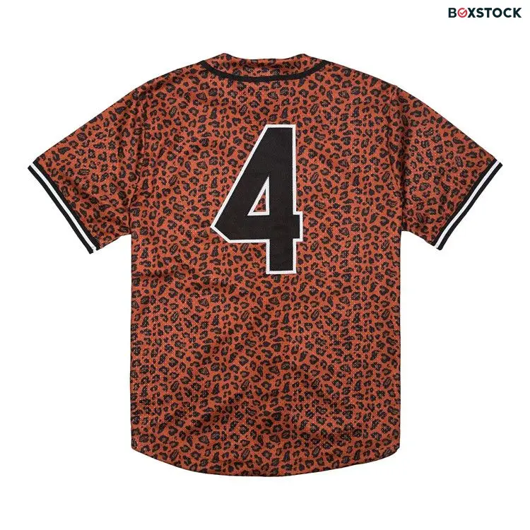 Billionaire Boys Club JR Jersey 'Cheetah/Cinnamon' Brown Fall/Winter 2021