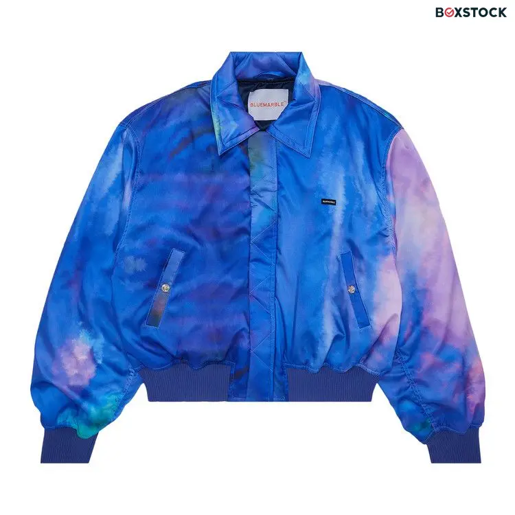 BLUEMARBLE Bomber Jacket 'Blue Dye' Spring/Summer 2024