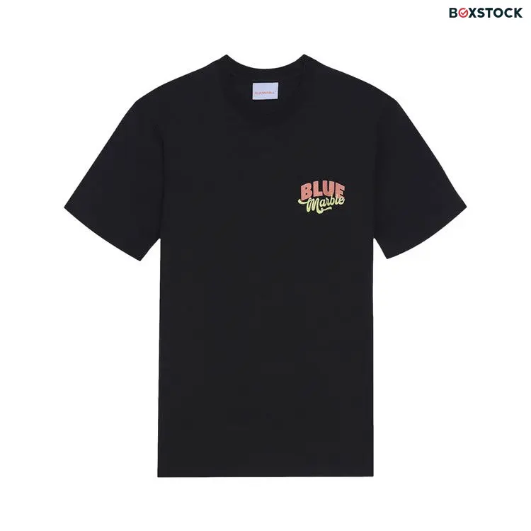 BLUEMARBLE Flower Print T-Shirt 'Black' Spring/Summer 2023