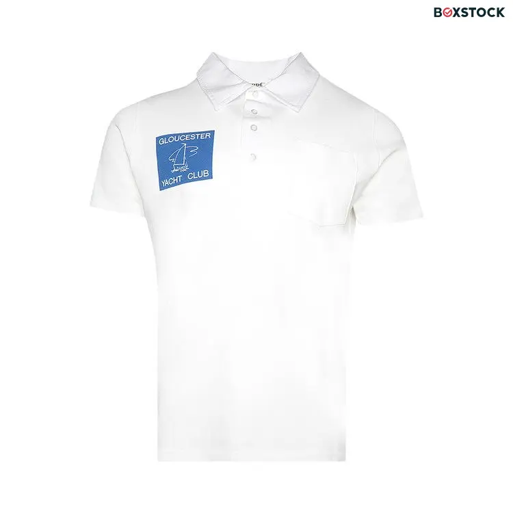 Bode Gloucester Yacht Polo 'Cream' White Spring/Summer 2024