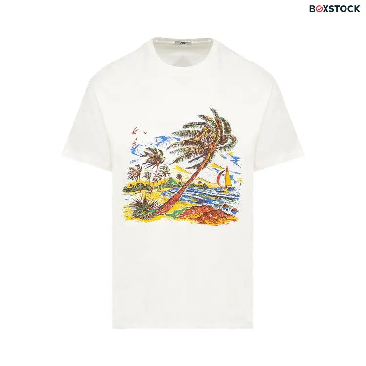 Bode Island Tee 'Cream'