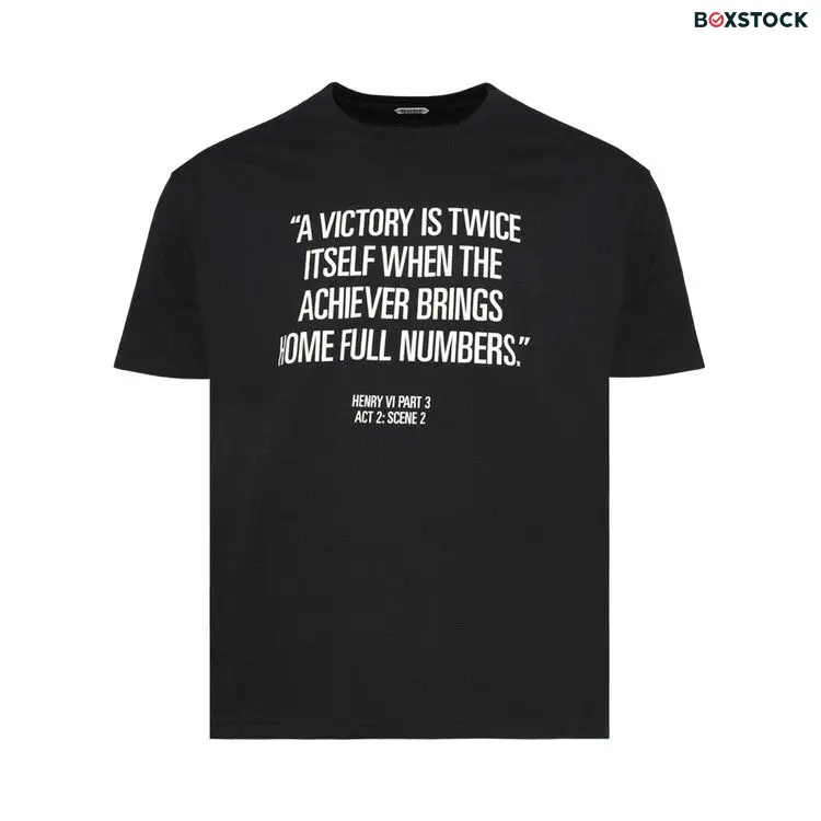 Bode Victory Tee 'Black' Fall/Winter 2024