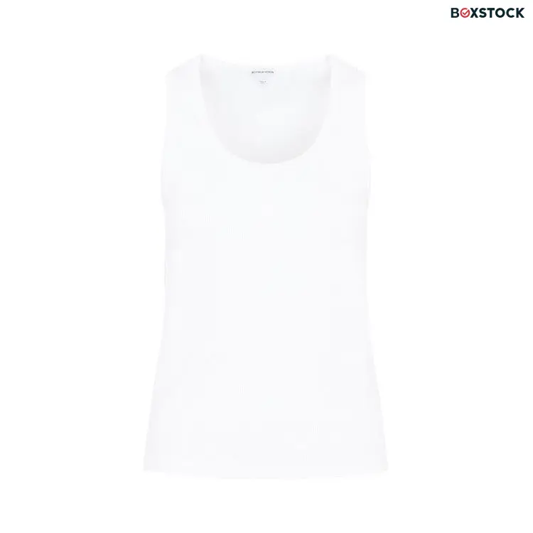 Bottega Veneta Tank Top 'Chalk' White Fall/Winter 2022