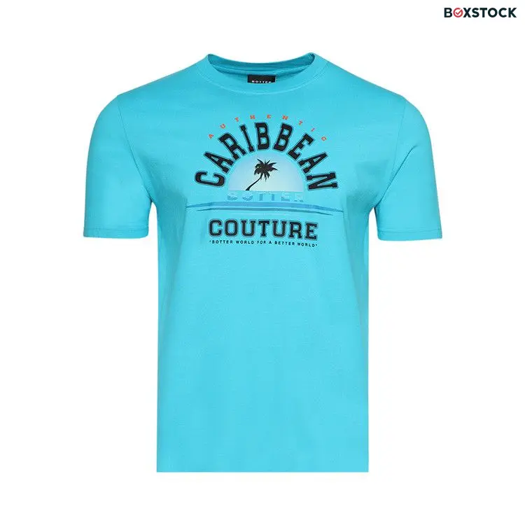 BOTTER Classic Caribbean Couture T-Shirt 'Blue' Spring/Summer 2023