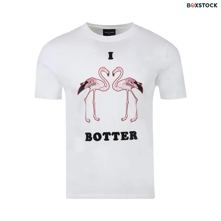 BOTTER Flamingo T-Shirt 'White' Fall/Winter 2022