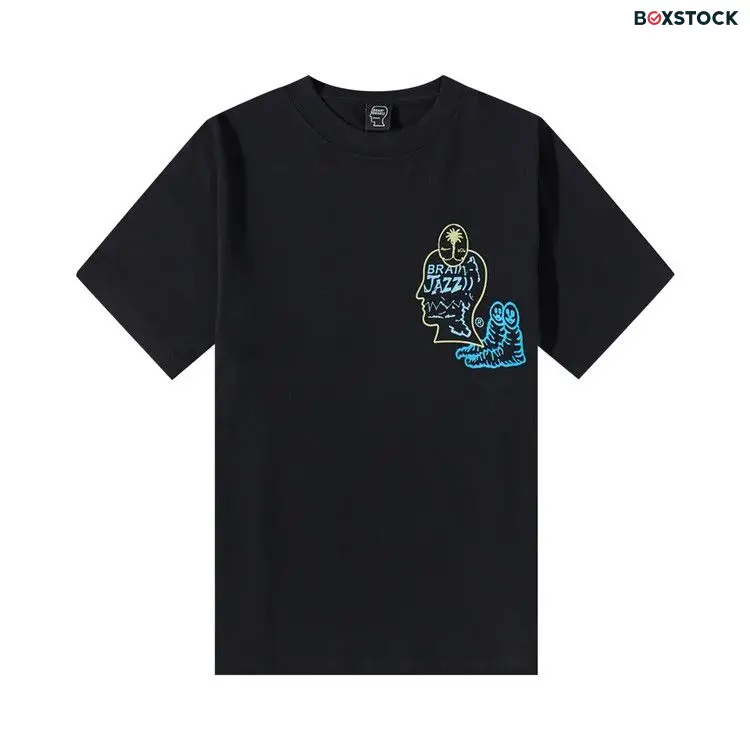 Brain Dead Brain Jazz T-Shirt 'Black' Spring/Summer 2023