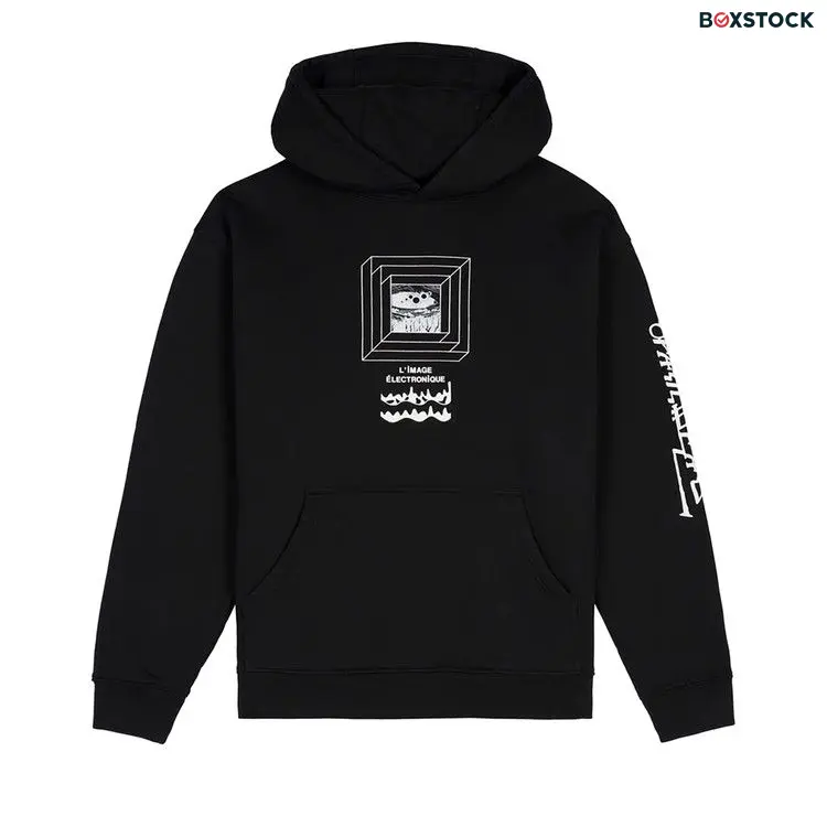 Brain Dead Electronique Hoodie 'Black' Fall/Winter 2023