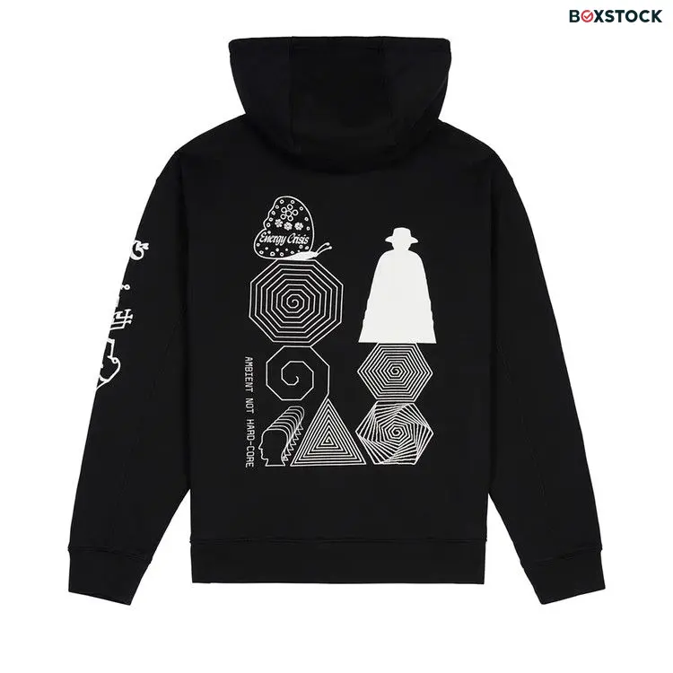 Brain Dead Electronique Hoodie 'Black' Fall/Winter 2023