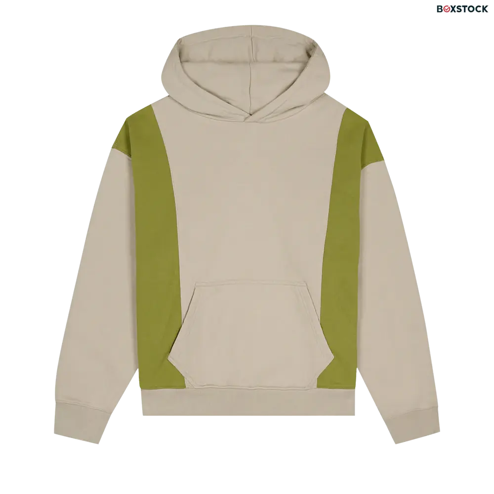 Brain Dead Mendoza Cropped Hooded Sweatshirt 'Tan' Brown Fall/Winter 2023