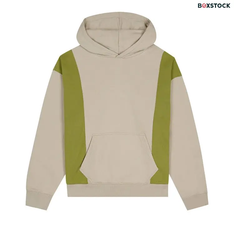 Brain Dead Mendoza Cropped Hooded Sweatshirt 'Tan' Brown Fall/Winter 2023