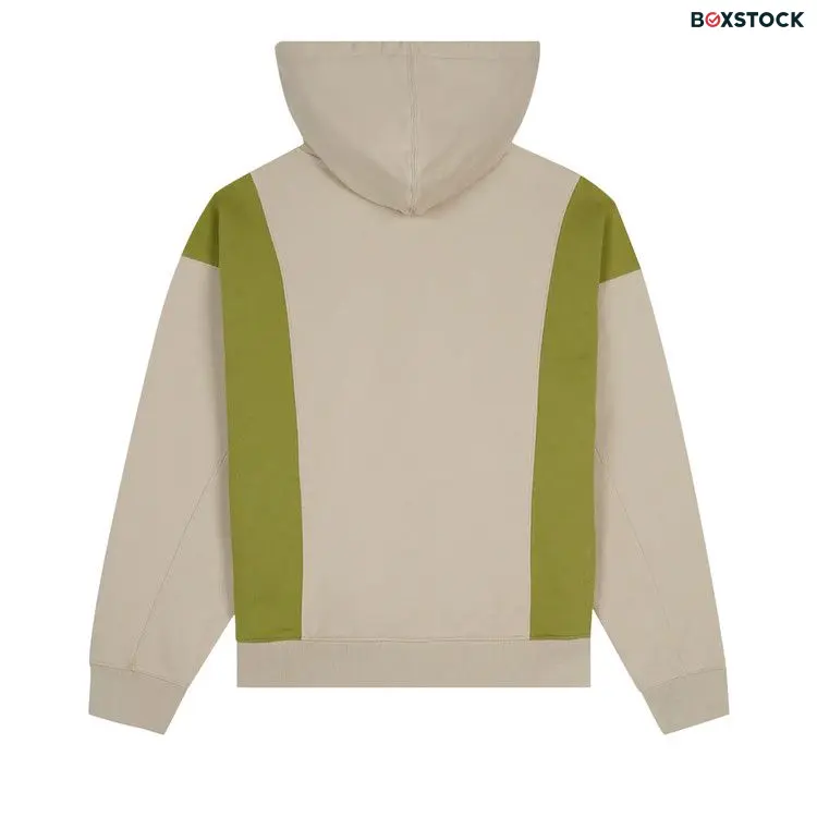 Brain Dead Mendoza Cropped Hooded Sweatshirt 'Tan' Brown Fall/Winter 2023