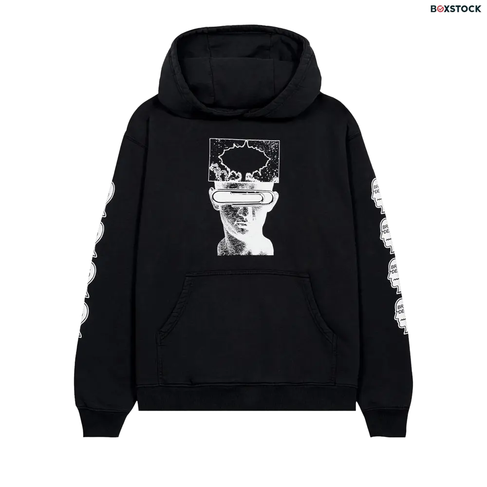 Brain Dead Mind Expansion Hooded Sweatshirt 'Black' Fall/Winter 2021