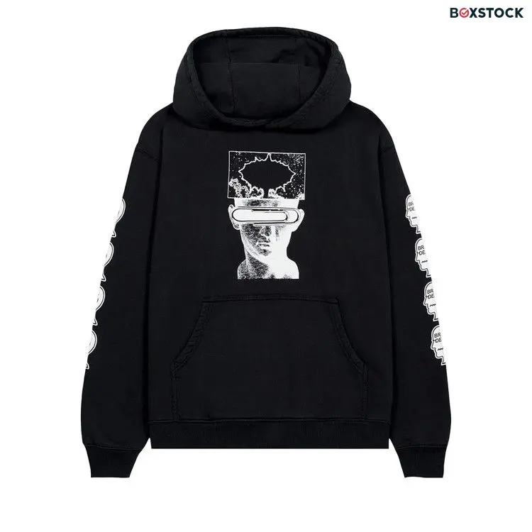 Brain Dead Mind Expansion Hooded Sweatshirt 'Black' Fall/Winter 2021