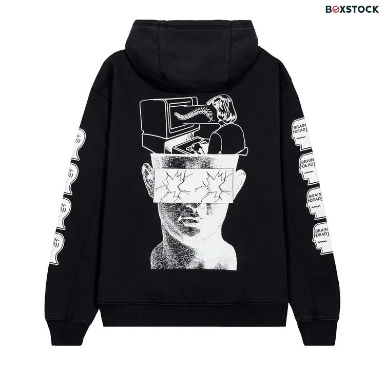 Brain Dead Mind Expansion Hooded Sweatshirt 'Black' Fall/Winter 2021