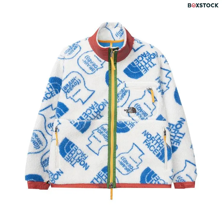 Brain Dead x The North Face Extreme Pile Full Zip Fleece 'White' Multi-Color Fall/Winter 2020