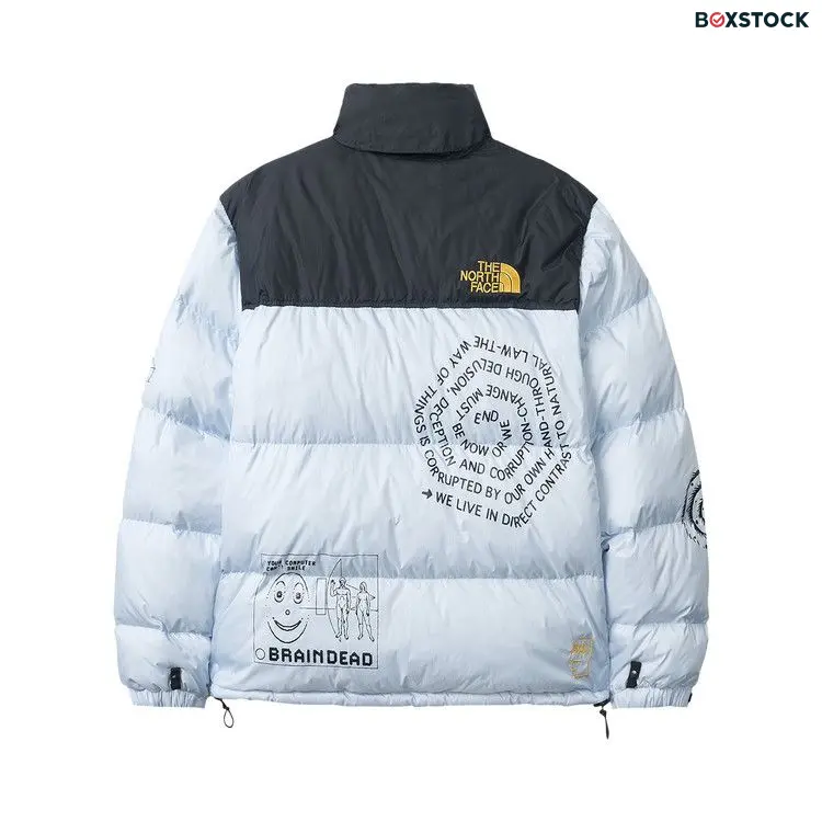 Brain Dead x The North Face Retro Nuptse Jacket 'Cashmere Blue' Fall/Winter 2019