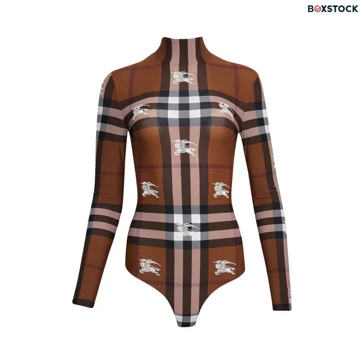 Burberry Bodysuit 'Dark Birch Brown' Fall/Winter 2022