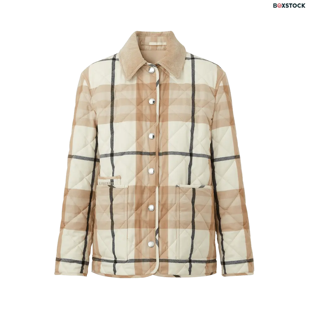 Burberry Corduroy Collar...