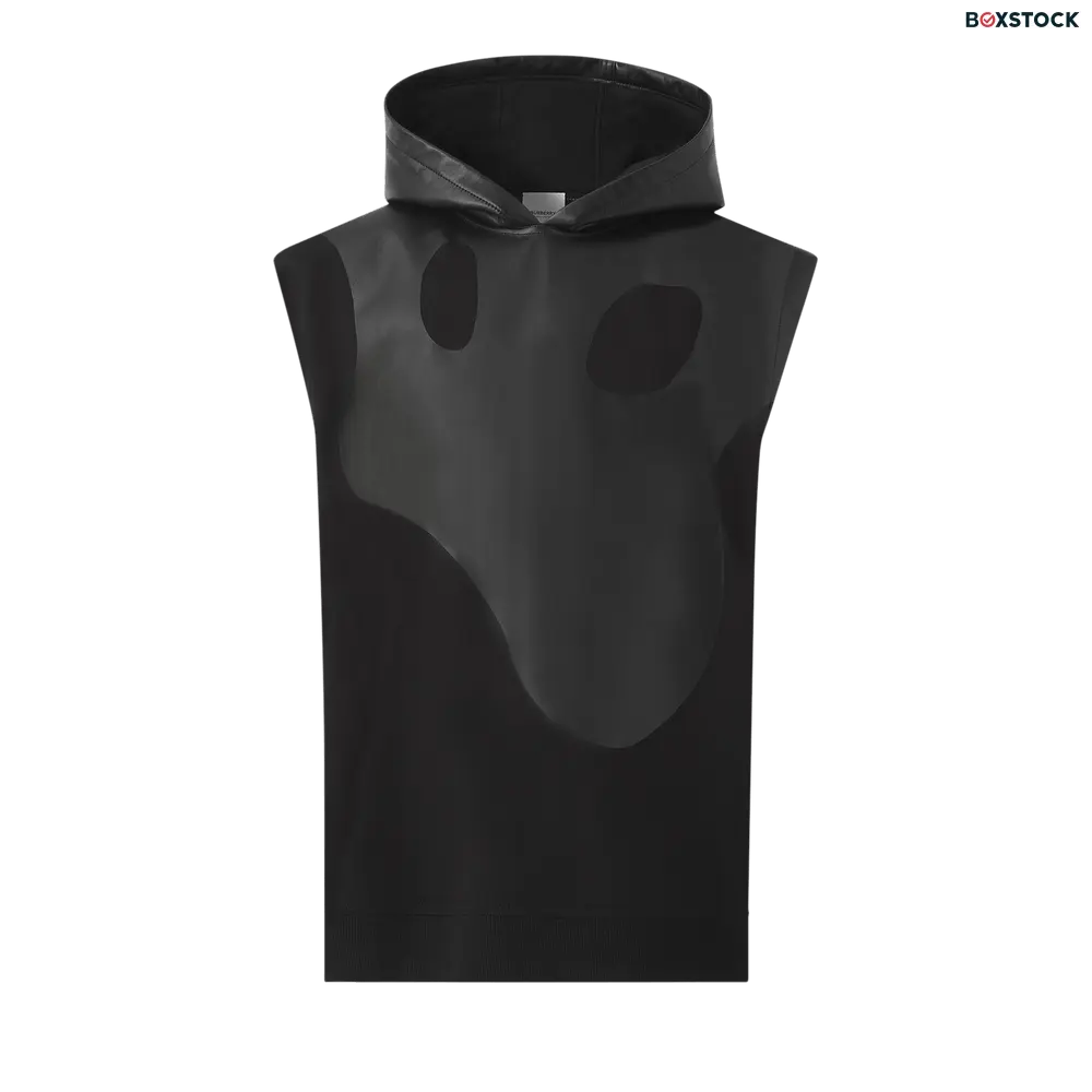 Burberry Monster Graphic And Lambskin Hoodie 'Black' Spring/Summer 2022