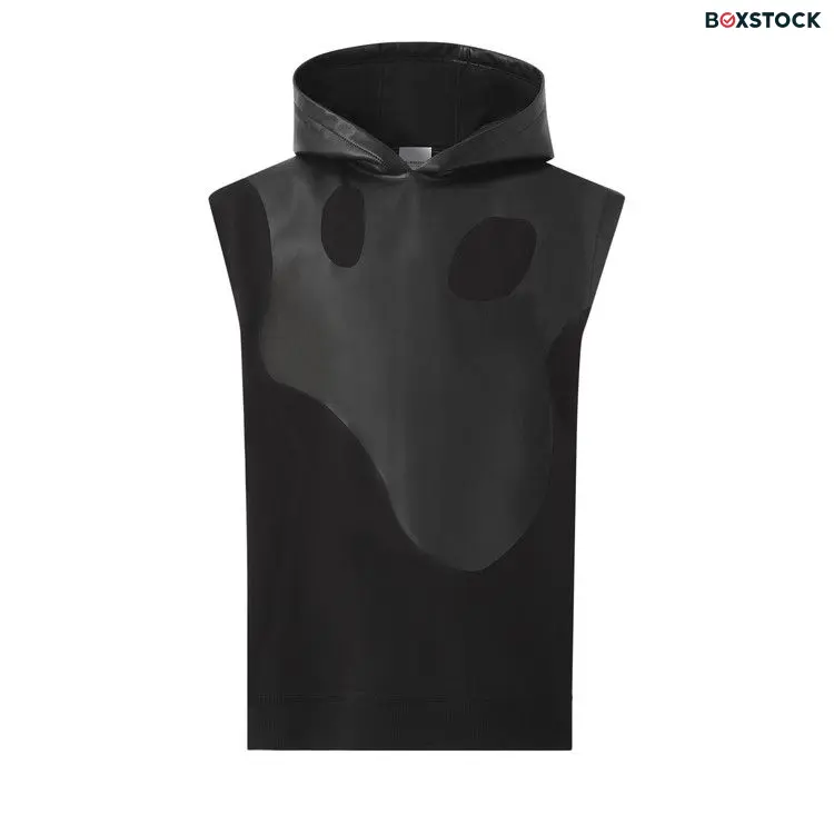 Burberry Monster Graphic And Lambskin Hoodie 'Black' Spring/Summer 2022