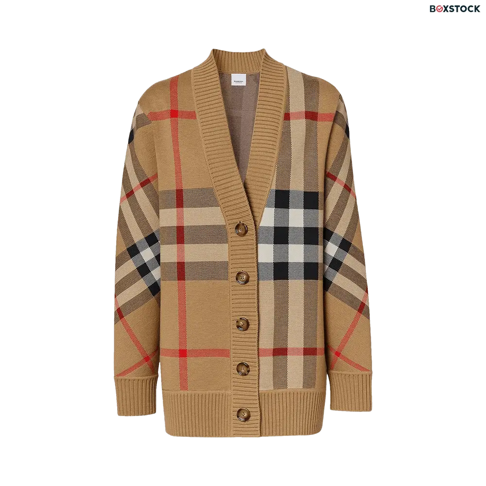 Burberry Oversize Cardigan 'Archive Beige' Cream