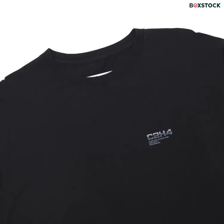 C2H4 Double Layered Long-Sleeve T-shirt 'Black' Spring/Summer 2020